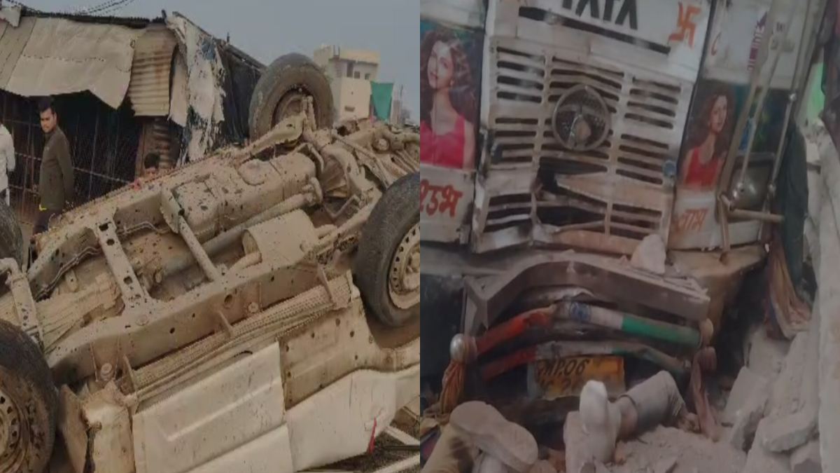 एमपी में बड़ा हादसा: बुधनी में तेज रफ्तार कार अनियंत्रित होकर पलटी, 3 की मौत; शिवपुरी में ट्रक की टक्कर से दो की गई जान