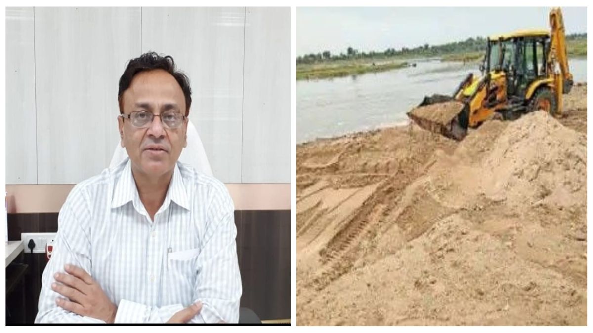 नर्मदा खदानों में लगातार हो रहा अवैध खनन, शिकायत मिलने पर कलेक्टर ने अपनाया सख्त रवैया