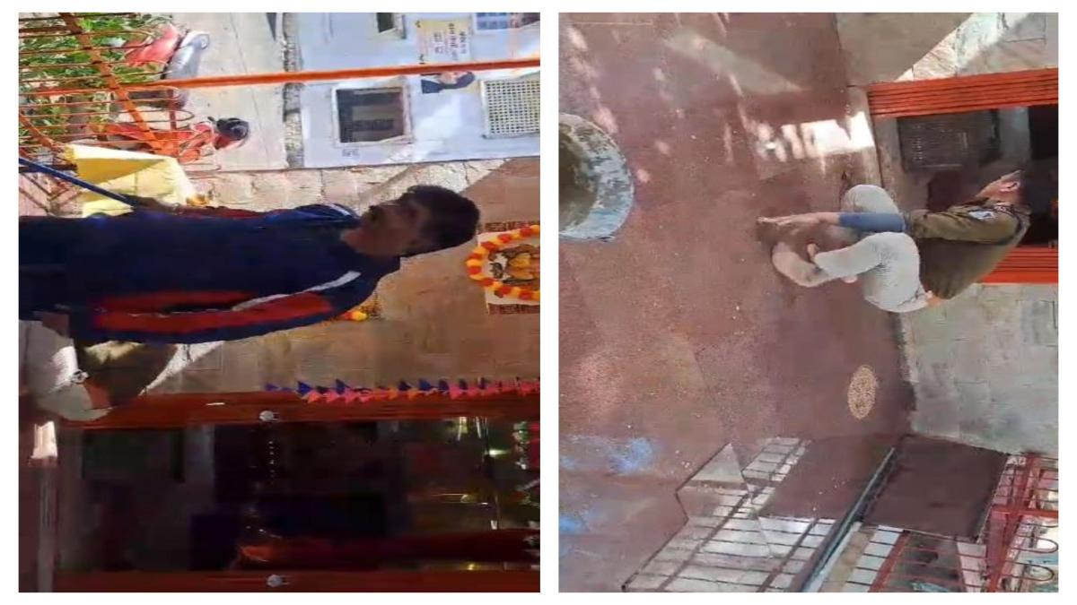 हिंदू ही नहीं मुस्लिम भी राम भक्ति में लीन, मुस्लिम समाज ने हनुमान मंदिर में की साफ सफाई