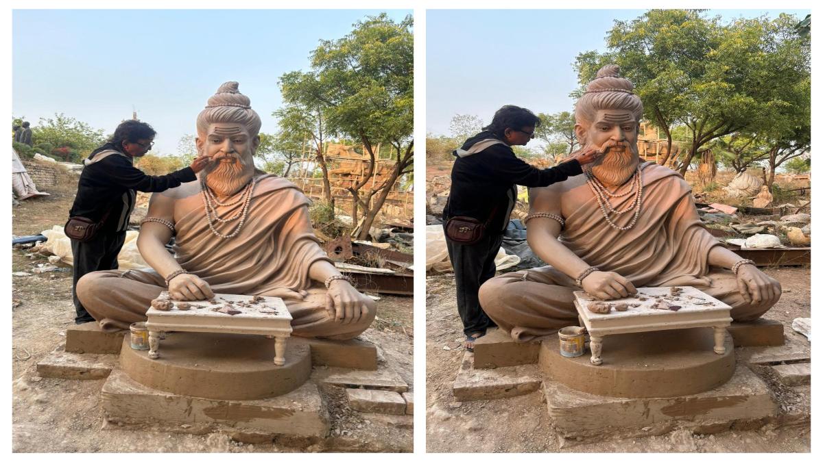 अयोध्या में लगेगी ग्वालियर की बनी महर्षि वाल्मीकि की मूर्ति, 30 दिन में की गई तैयार