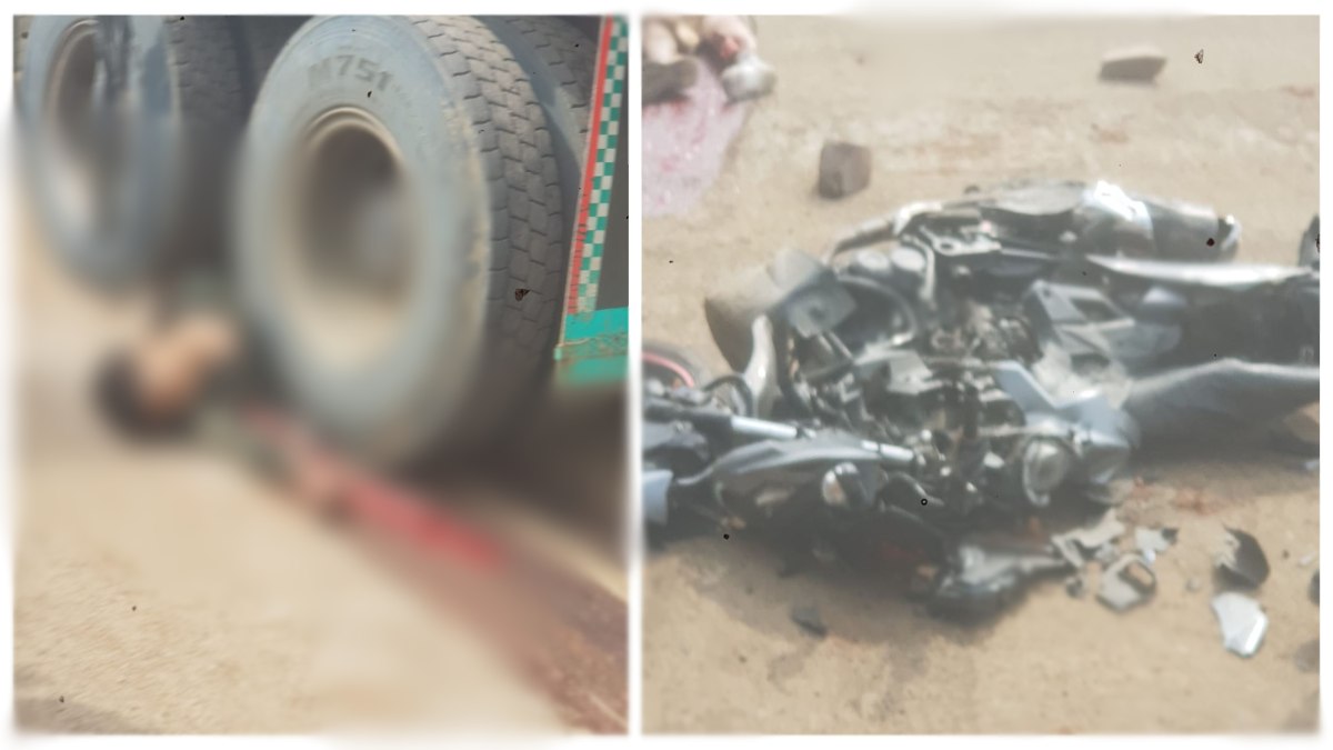राजधानी में बड़ा हादसा: डंपर की चपेट में आने से युवक की दर्दनाक मौत, 50 मीटर तक घसीटते ले गया ड्राइवर