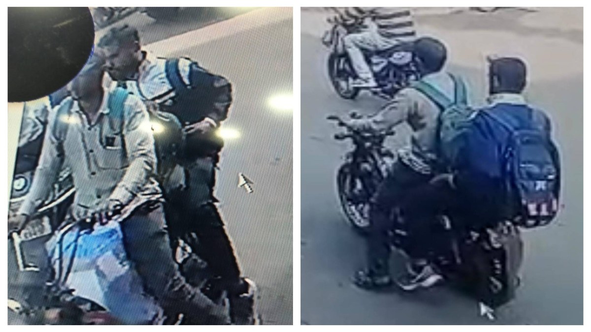 कोरियर बॉय का अज्ञात व्यक्ति को लिफ्ट देना पड़ा भारी, बदमाश ने पीछे बैठ कर चोरी किए 60 हजार, CCTV में घटना कैद