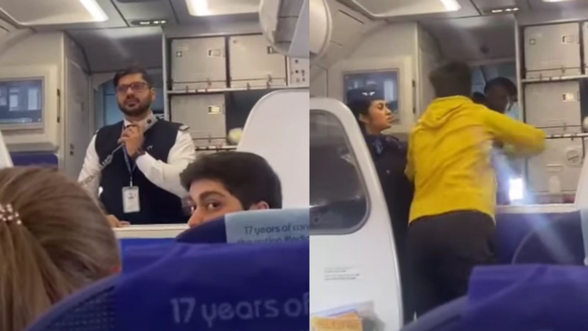 इंडिगो की फ्लाइट में हुई देरी, गुस्से में यात्री ने पायलेट को पीटा, सोशल मीडिया पर Video वायरल