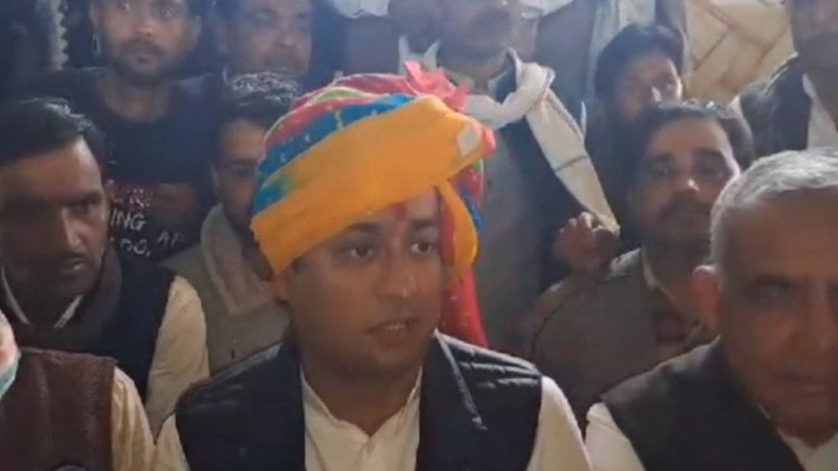 कांग्रेस नेता जयवर्धन सिंह का श्योपुर दौरा: बीजेपी पर बोला हमला, कहा- राम के नाम पर सिर्फ राजनीति करती है भाजपा