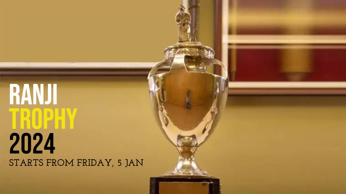 Ranji Trophy 2024: 5 जनवरी से होगी रणजी ट्रॉफी की शुरुआत, इस बार देशभर की 38 टीमें दिखाएगी दमखम, जानें टूर्नामेंट से जुड़ी सभी जानकारी