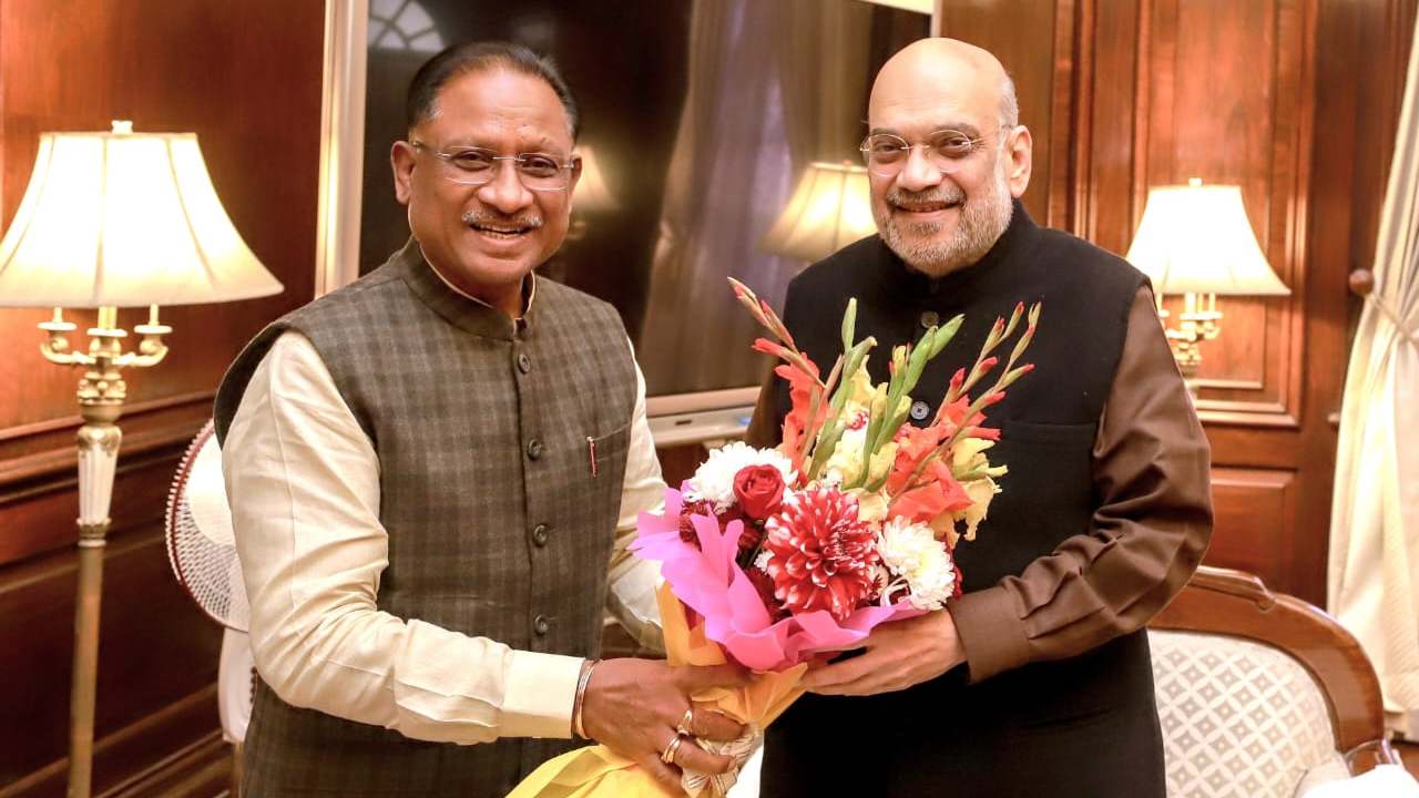 CM साय दिल्ली दौरे पर, केंद्रीय मंत्री अमित शाह से की मुलाकात, कई मुद्दों पर हुई चर्चा