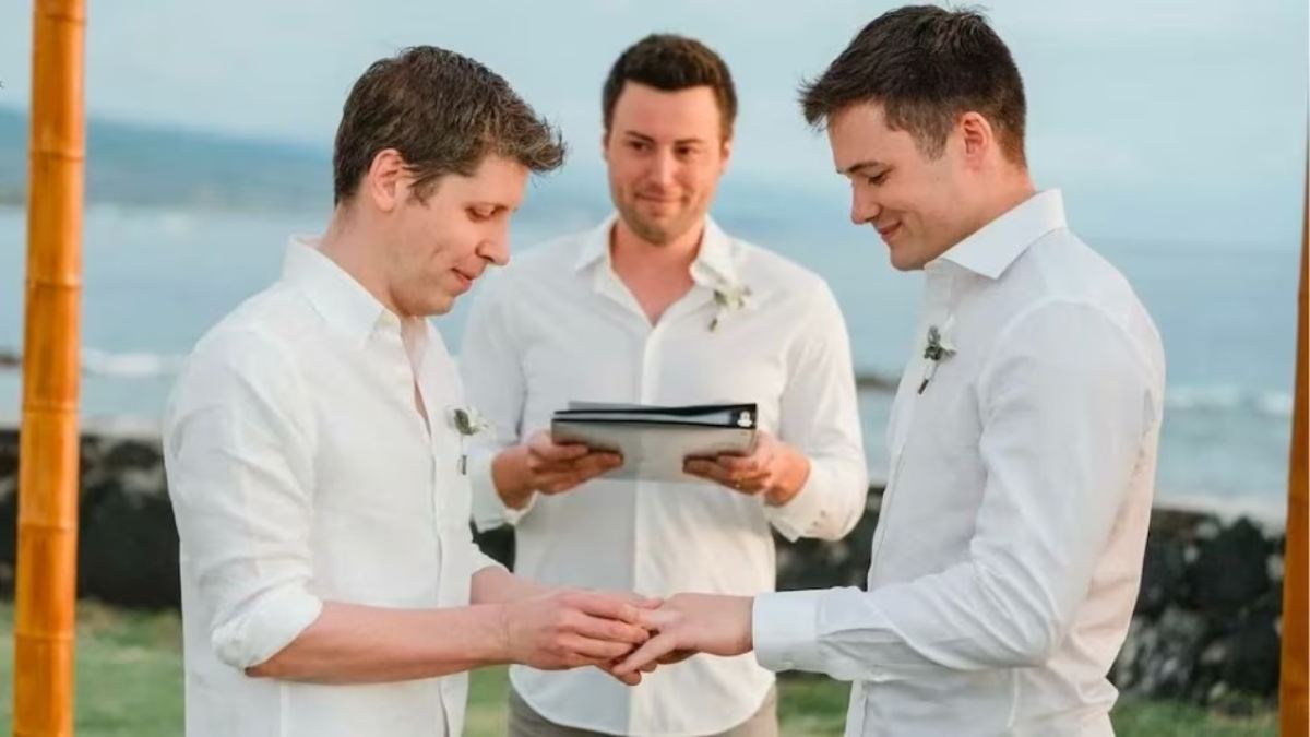 ChatGPT मेकर और OpenAI CEO Sam Altman ने रचाई शादी, सोशल मीडिया पर वायरल हुईं तस्वीरें