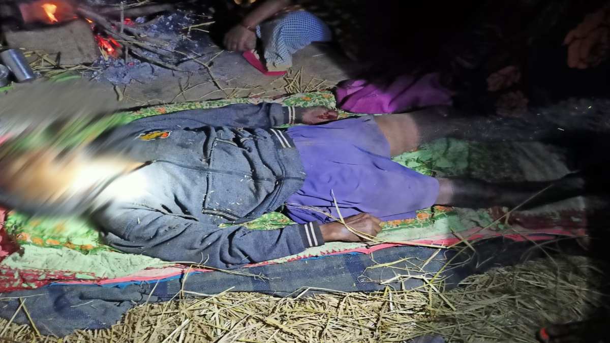 हाथियों का आतंक जारी : शौच के लिए गए बुजुर्ग को हाथी ने कुचला, मौके पर ही मौत