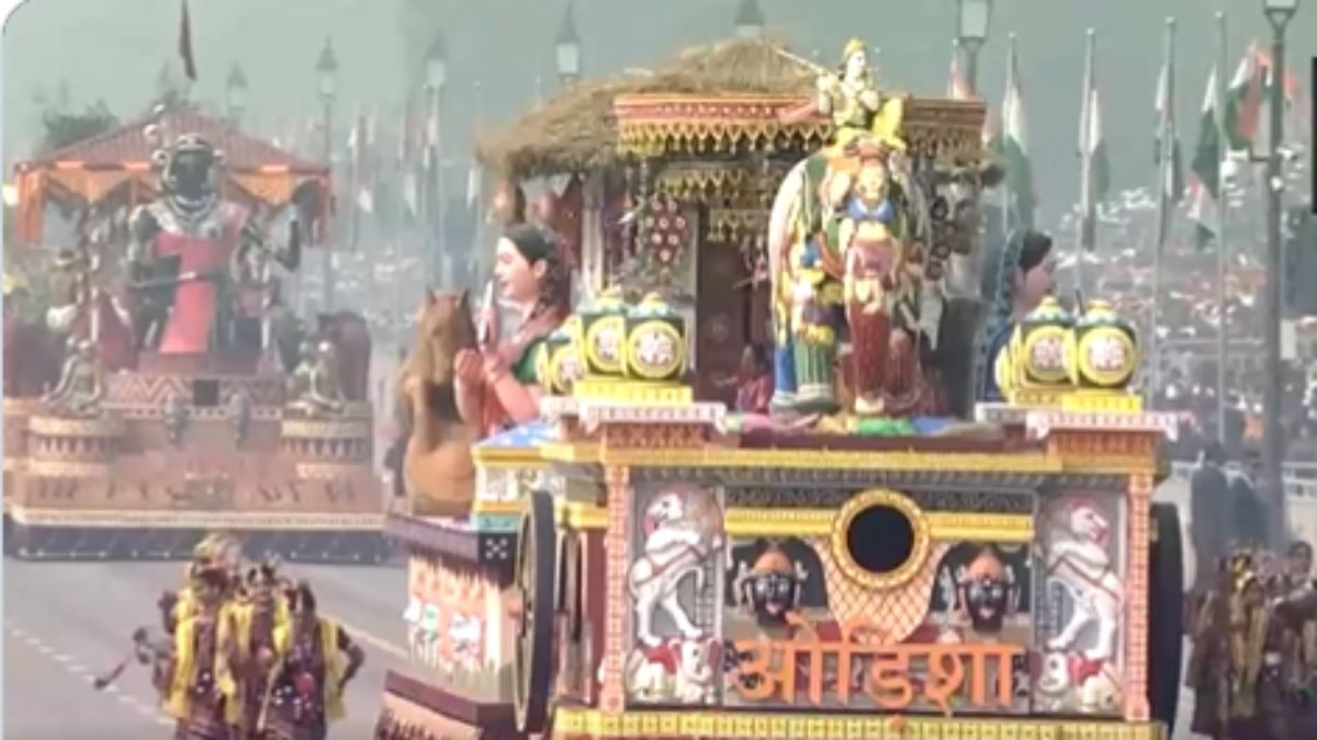 Republic Day : कर्तव्य पथ पर निकली ओडिशा की झांकी, दिखाई महिला सशक्तीकरण की ताकत