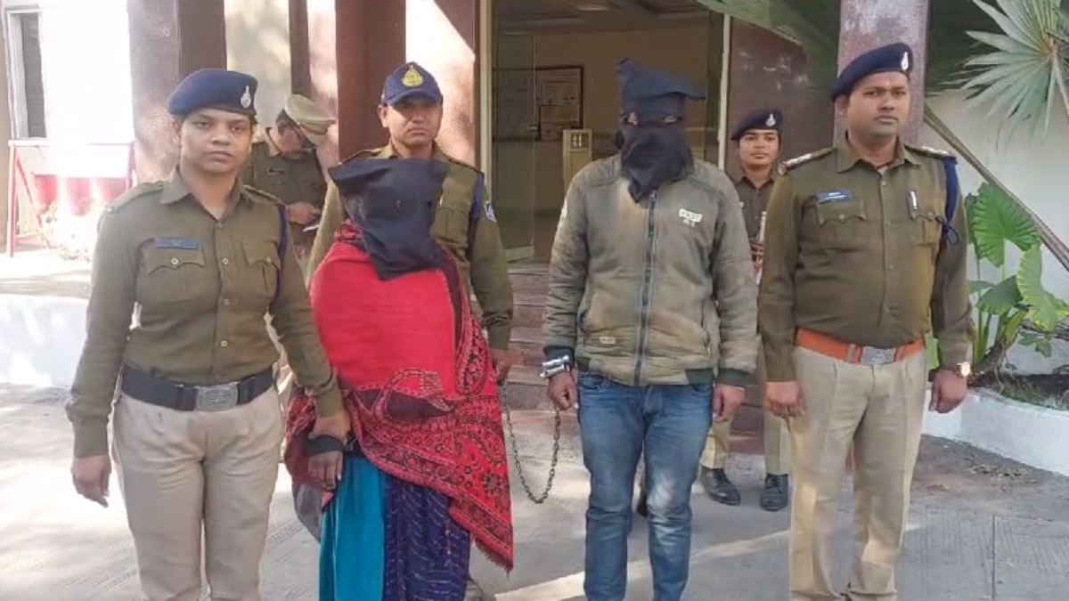 ज्वेलर्स को बातों में उलझाकर चकमा देने वाला गिरोह: महिला समेत गैंग के 2 बदमाश गिरफ्तार, होंगे कई खुलासे