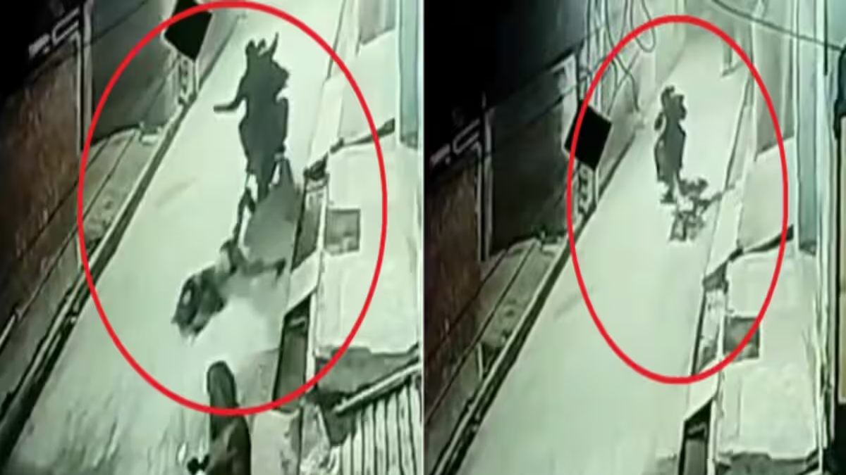 दो बदमाशों ने युवक को चाकू से गोदा, फिर बाइक से बांधकर घसीटा, दिल दहला देने वाला Video वायरल