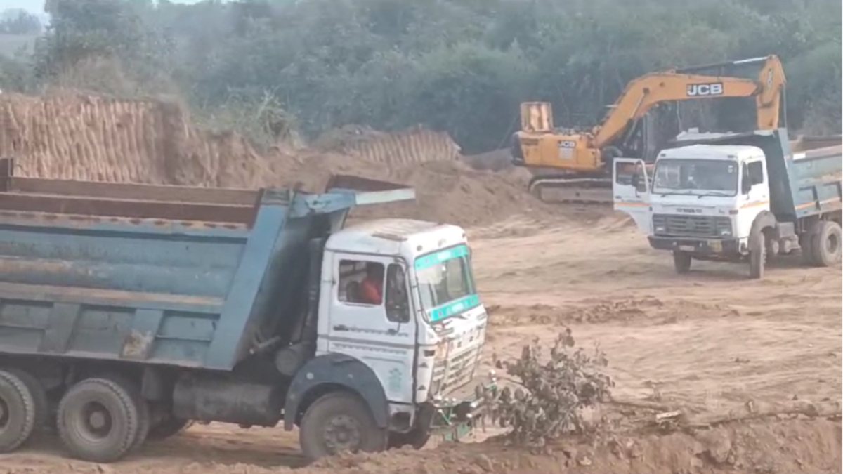 शिवराज के हटते ही बुधनी में सभी काम हुए बेलगामः नदी किनारे बफर जोन में सरकारी जमीन पर खनन जारी