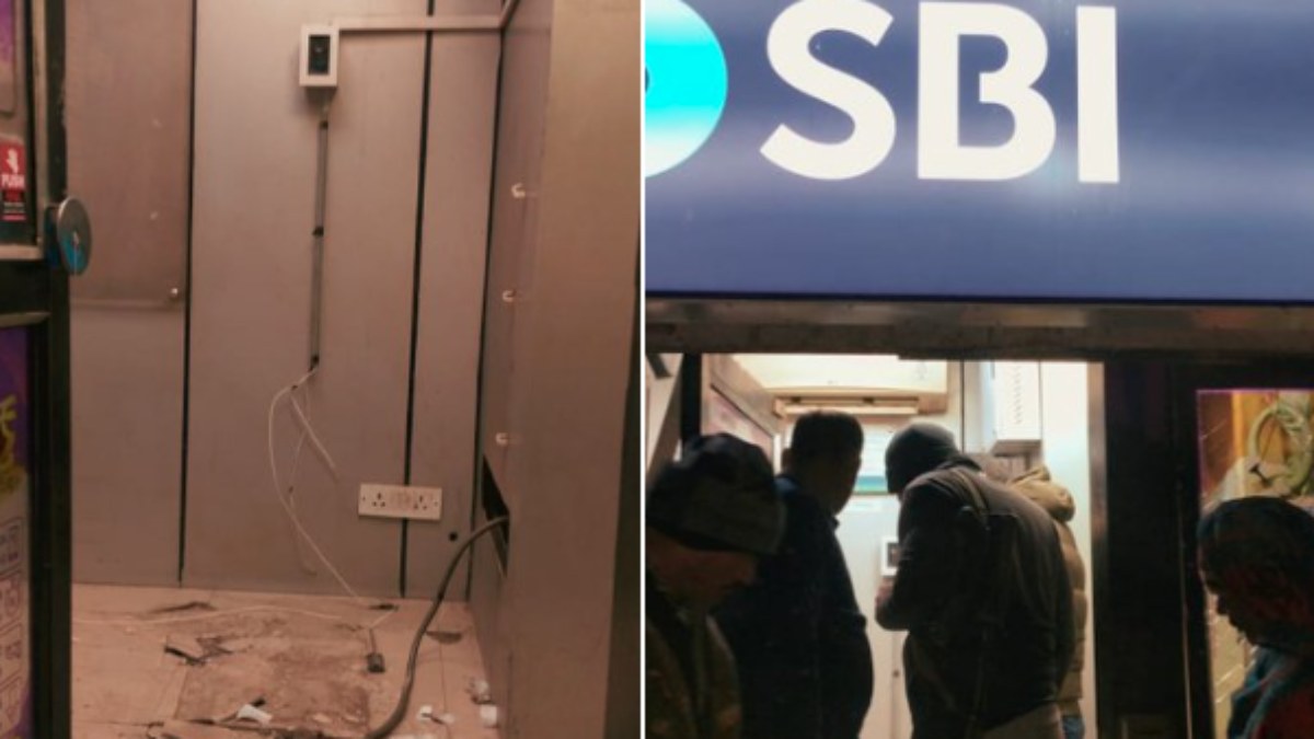 नोटों से भरी SBI ATM उखाड़ ले गए चोर, मशीन में था 30 लाख का कैश, मचा हड़कंप