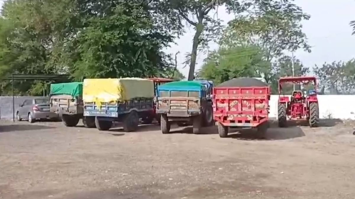 रेत माफियाओं में हड़कंप: रायसेन में खनिज विभाग की कार्रवाई में 8 ट्रैक्टर-ट्रॉली जब्त