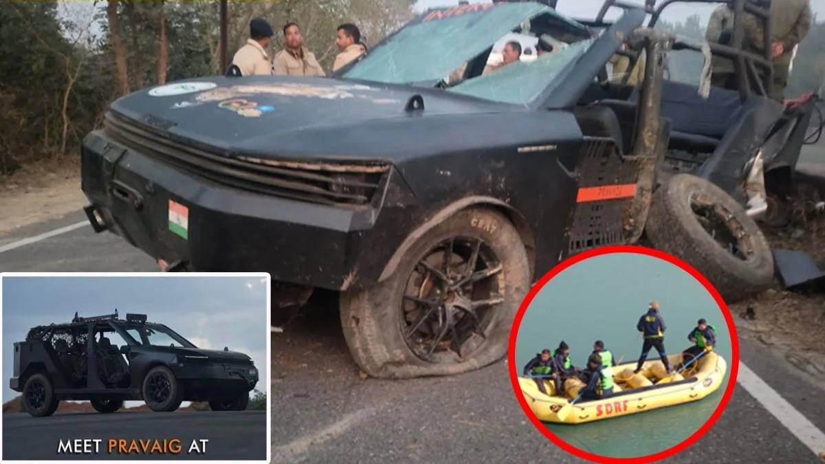 Pravaig इलेक्ट्रिक SUV की टेस्टिंग के दौरान हुई दुर्घटना, ड्राइवर ने कहा- उसे तेज रफ्तार, ओवरलोड चलाने के लिए किया गया मजबूर …