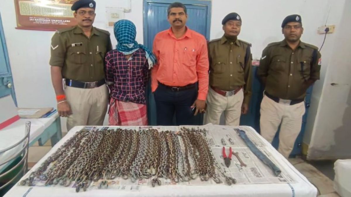 Odisha News : तपस्विनी एक्सप्रेस में चेन डकैती करने वाला गिरफ्तार
