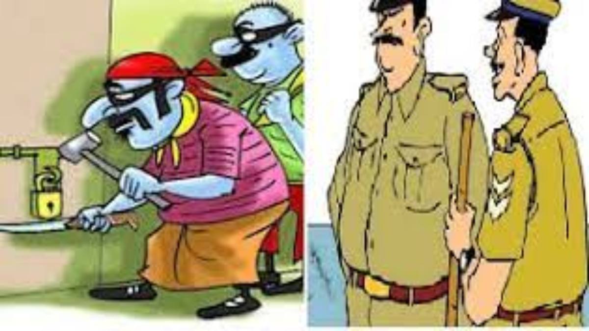 चोरों का पुलिस को खुला चैलेंज: जैन मंदिर में चोरी की कोशिश, सफल नहीं हुए तो घर के बाहर खड़ी बाइक ले गए बदमाश