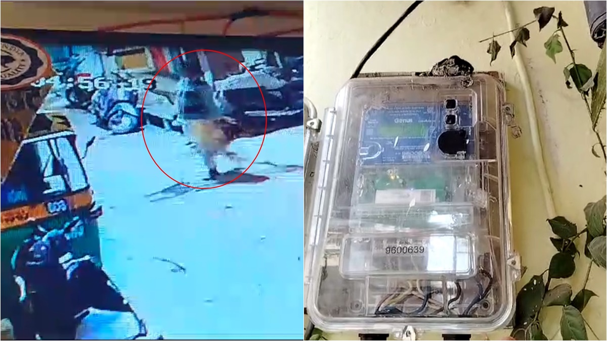 महिला ने पड़ोसी के घर के बाहर लगे मीटर में लगाई आग, CCTV फुटेज से खुला राज, महाकाल थाने में मामला दर्ज