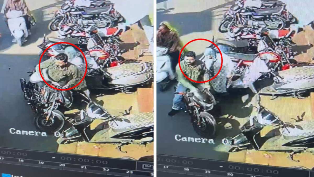 MP CRIME NEWS: ज्वेलरी शाॅप से 5 गोल्ड चेन चुरा कर फरार हुए महिला-पुरुष, बिना नंबर प्लेट की बाइक से भागे, CCTV फुटेज आया सामने