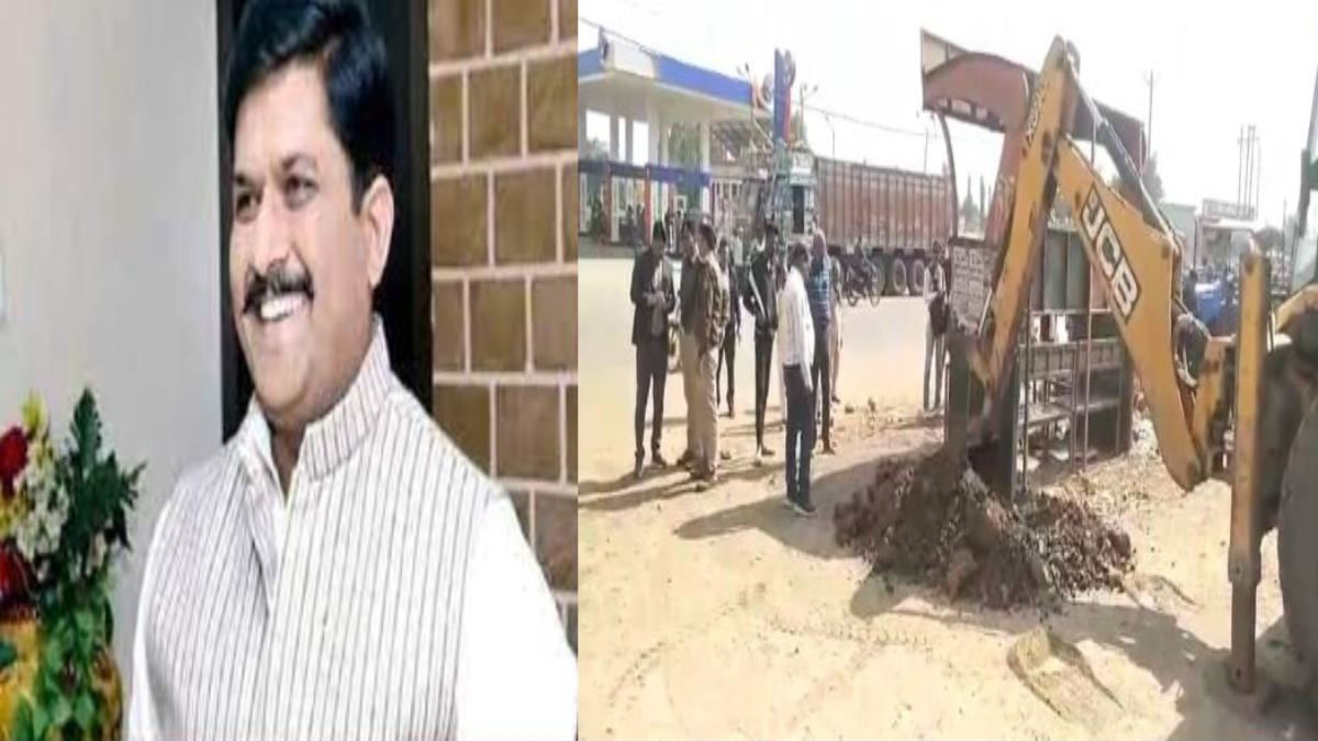 डॉ. केपी यादव के बनवाए गए यात्री प्रतीक्षालय पर चला बुलडोजर, सांसद को नहीं लगी भनक