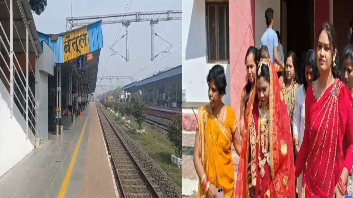 नागपुर रेल मंडल की एकमात्र महिला कुली की शादी बनी मिसाल: स्टेशन पर हुई रस्में, RPF समेत लोगों ने उठाया विवाह का खर्च