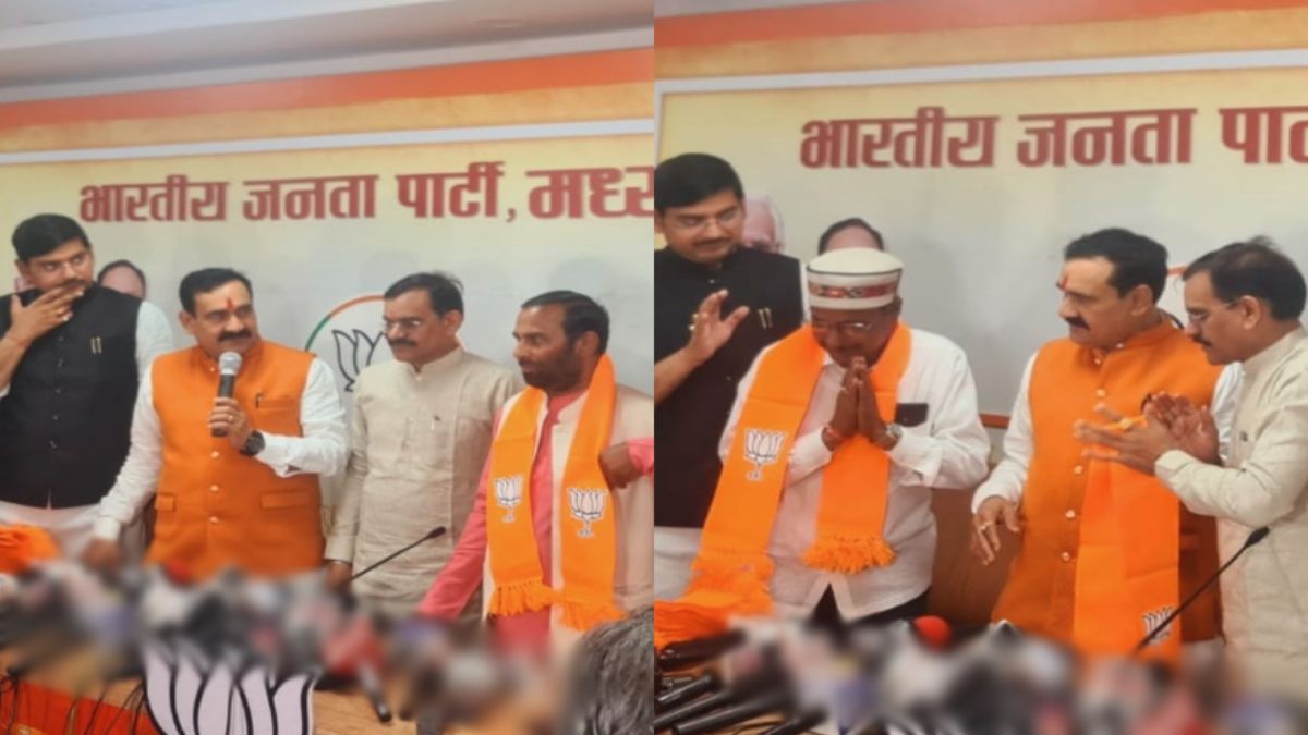 दुपट्टों का और ऑर्डर दे दो: लोकसभा चुनाव से पहले BJP का बढ़ा कुनबा, BU के पूर्व कुलसचिव समेत 40 कांग्रेसियों ने थामा पार्टी का दामन, VD शर्मा ने कही ये बात