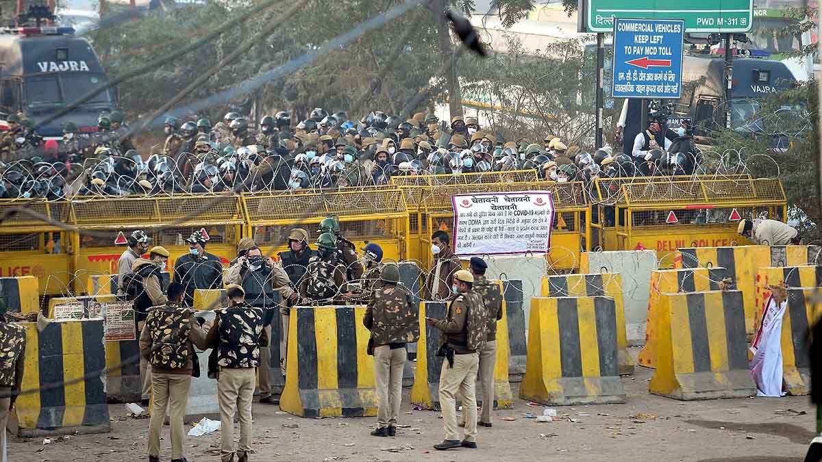 किसानों का ‘दिल्ली कूच’ आज, छावनी बनी राजधानी के सभी बॉर्डर सील