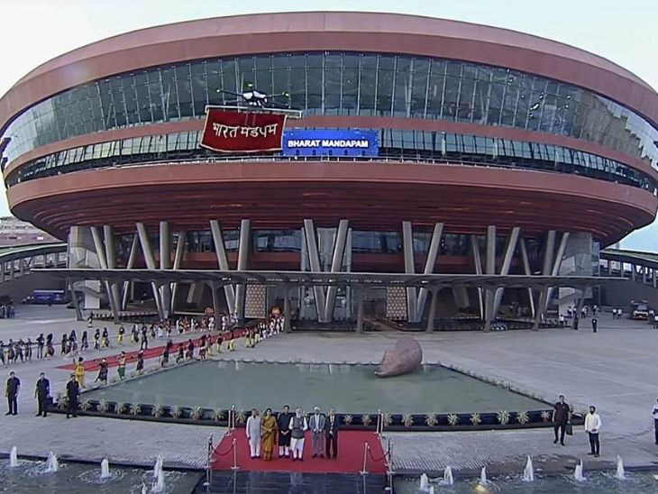 BJP National Convention: BJP का राष्ट्रीय अधिवेशन भारत मंडपम् में शुरू, 2024 का रोड मैप होगा तैयार