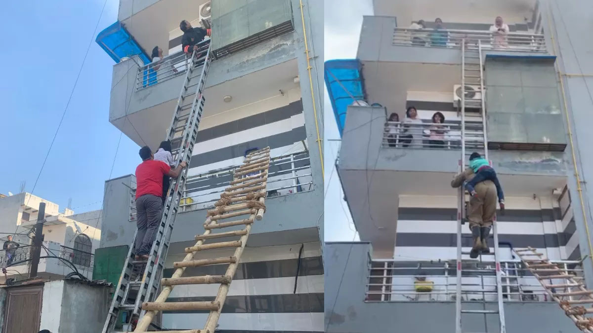 दिल्ली के मोहन गार्डन में लगी आग, दमकल की छह गाड़ियां मौके पर पहुंची