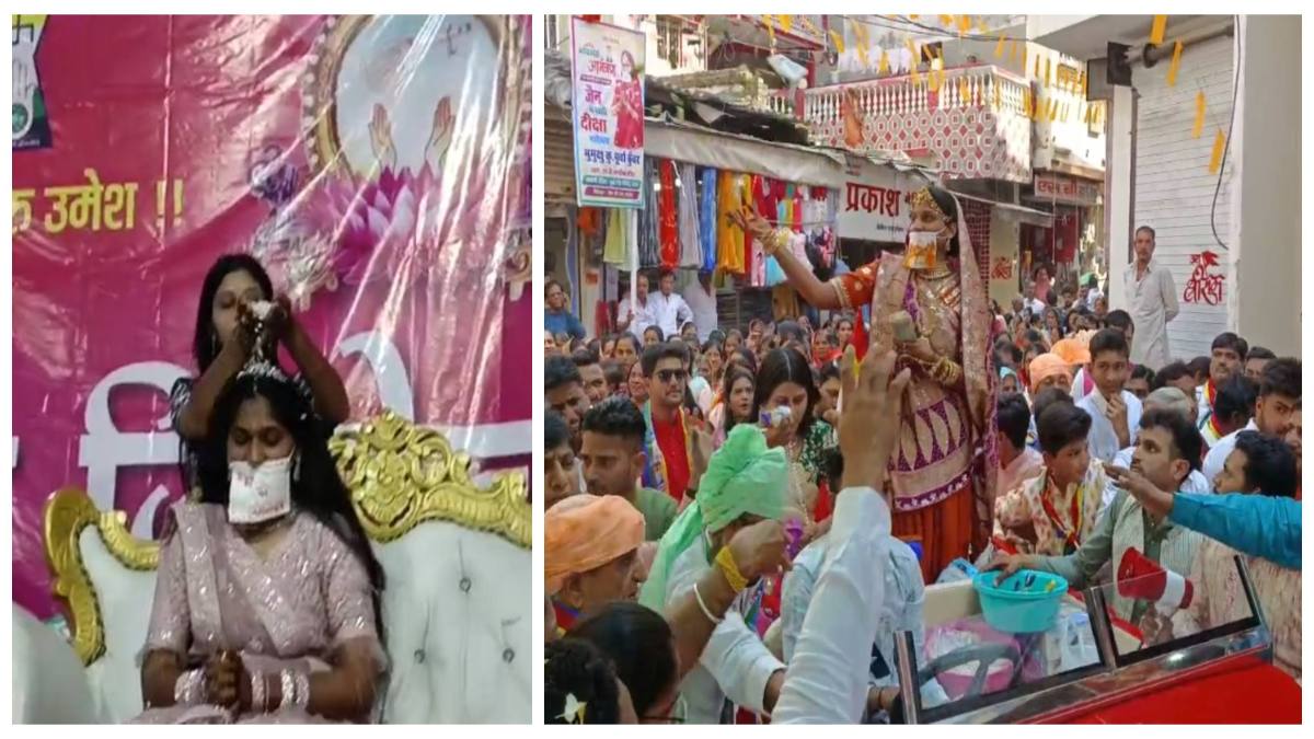 जैन दीक्षा ग्रहण कर बनी साध्वी: सांसारिक जीवन का त्याग कर अपनाया संयम पथ, पूरा जीवन धर्म के लिए किया समर्पित