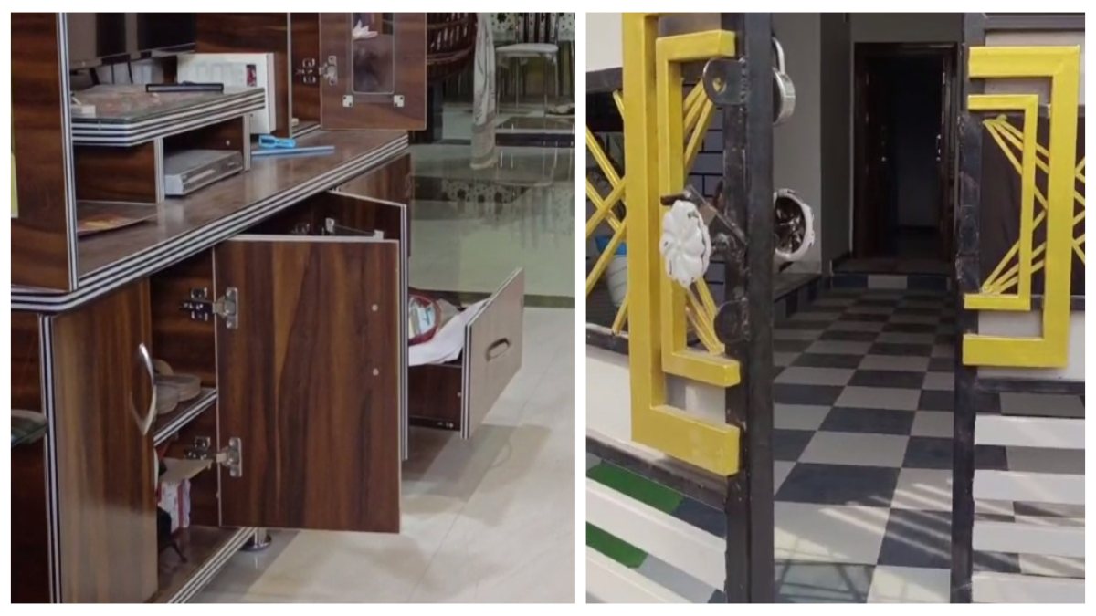 बंद घर को चोरों ने बनाया निशाना, ताला तोड़कर उड़ाए लाखों की नकदी और जेवरात