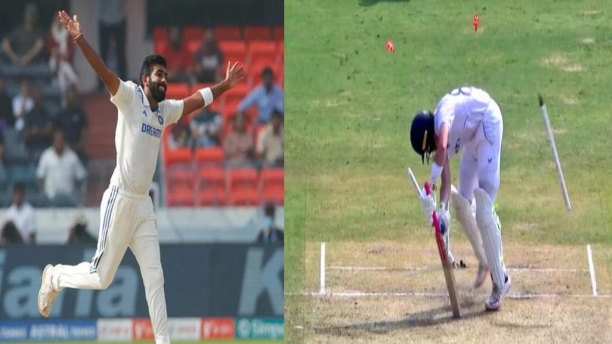 Ind vs Eng Test: Jasprit Bumrah ने ओली पोप को बोल्ड मारकर मचाई सनसनी, VIDEO में देखें आग उगलती हुई गेंद से कैसे उखाड़ा स्टंप…