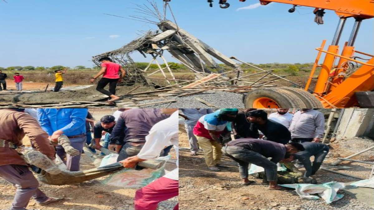 बड़ा हादसाः विदिशा में निजी स्कूल का निर्माणाधीन गेट की छत गिरने से दो मौत, इंदौर में भी गिरा होटल का छज्जा, कोई हताहत नहीं