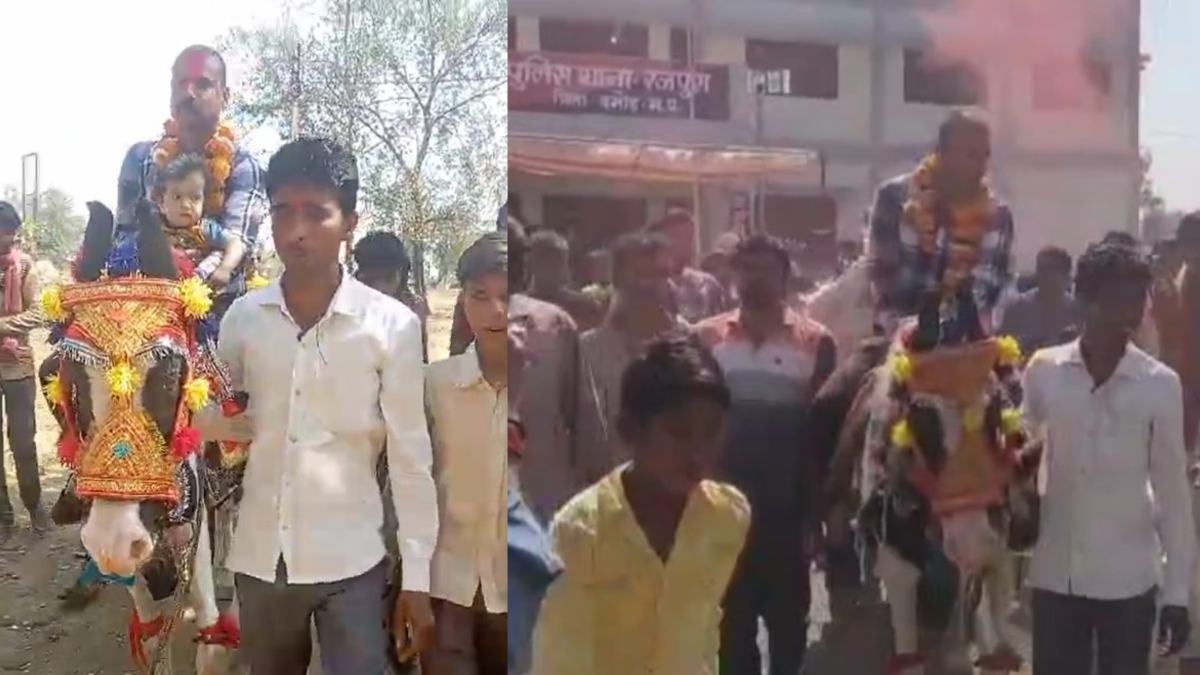 थाना प्रभारी की अनोखी विदाई: ग्रामीणों ने घोड़े पर बैठाकर गांव घुमाया, फिर नम आंखों से किया विदा
