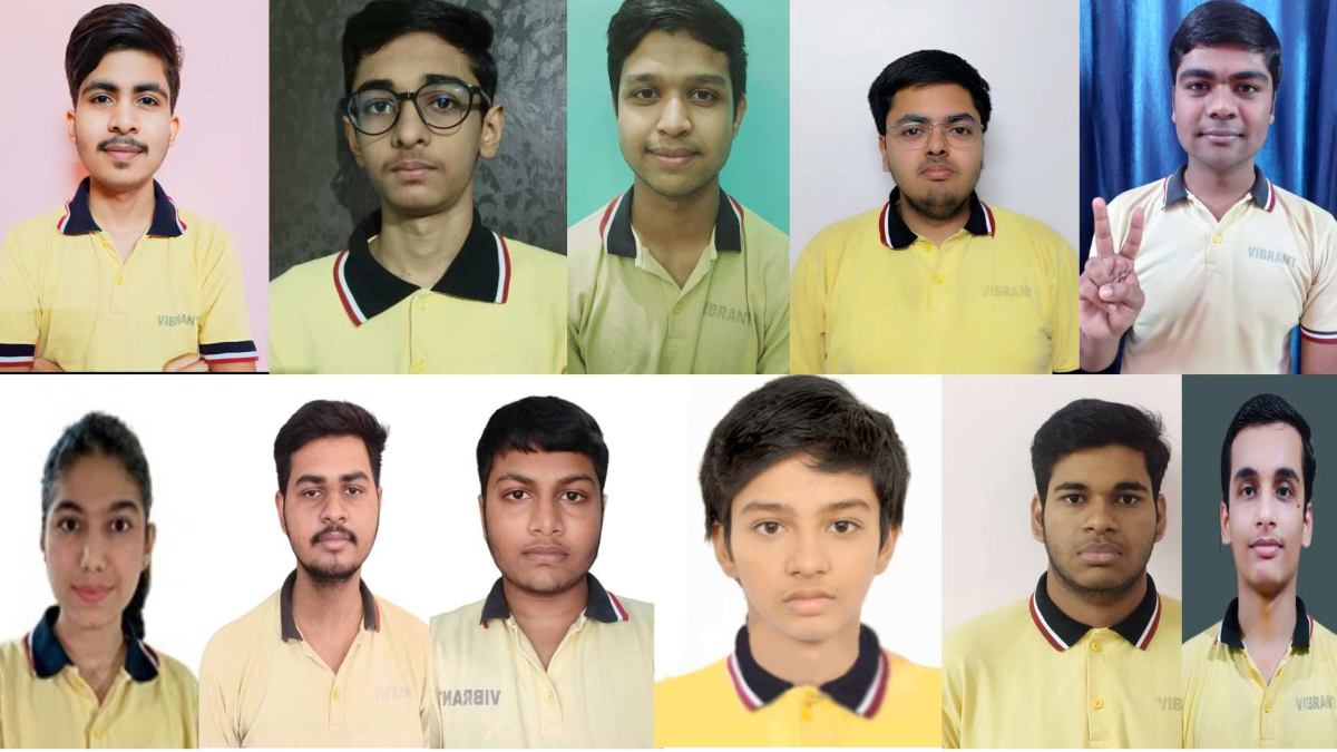 JEE मेंस में वाइब्रेंट एकेडमी का वर्चस्व कायम, अवनीश पाण्डेय ने CG में किया टॉप