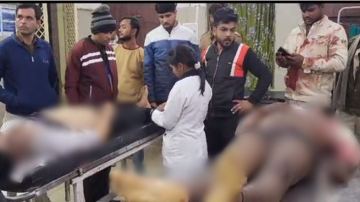 तेज रफ्तार का कहर: अज्ञात वाहन ने बाइक को मारी टक्कर, हादसे में दो युवकों की मौत 