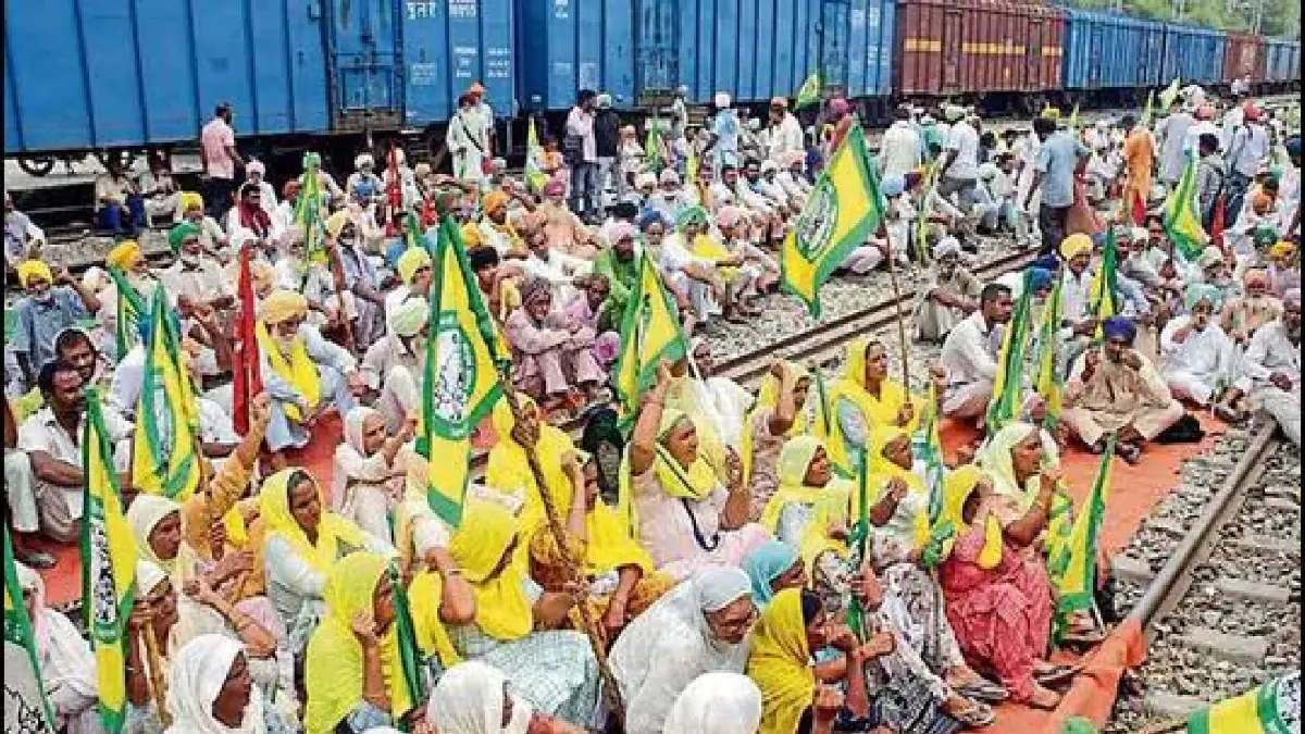 किसान जत्थेबंदियां भी आंदोलन में कूदी, उगराहां गुट आज करेगा रेल चक्काजाम