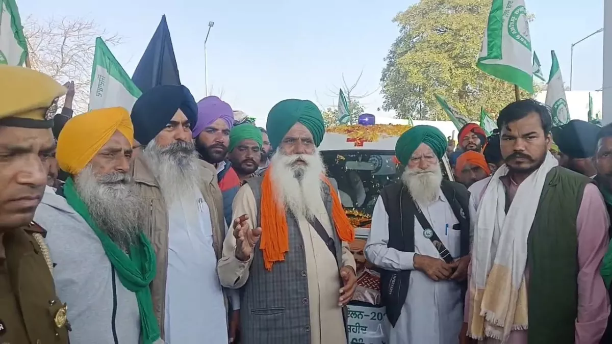 शुभकरण को किसानों ने दी श्रद्धांजलि