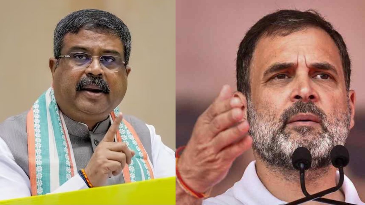 ओडिशा दौरे के दौरान पीएम मोदी की जाति पर टिप्पणी को लेकर धर्मेंद्र प्रधान ने राहुल गांधी पर निशाना साधा