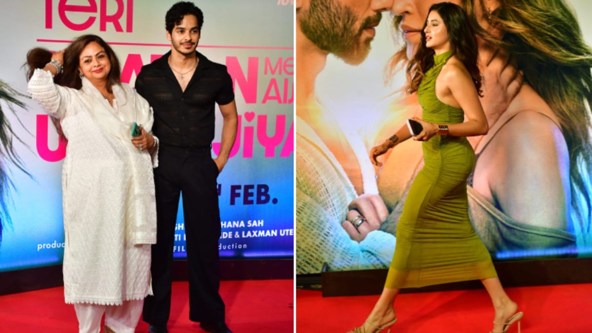 Ishaan Khattar with Girlfriend: ईशान खट्टर और उनकी गर्लफ्रेंड की रोमांटिक जोड़ी का धमाका ‘तेरी बातों में ऐसा उलझा जिया’ के स्क्रीनिंग में…