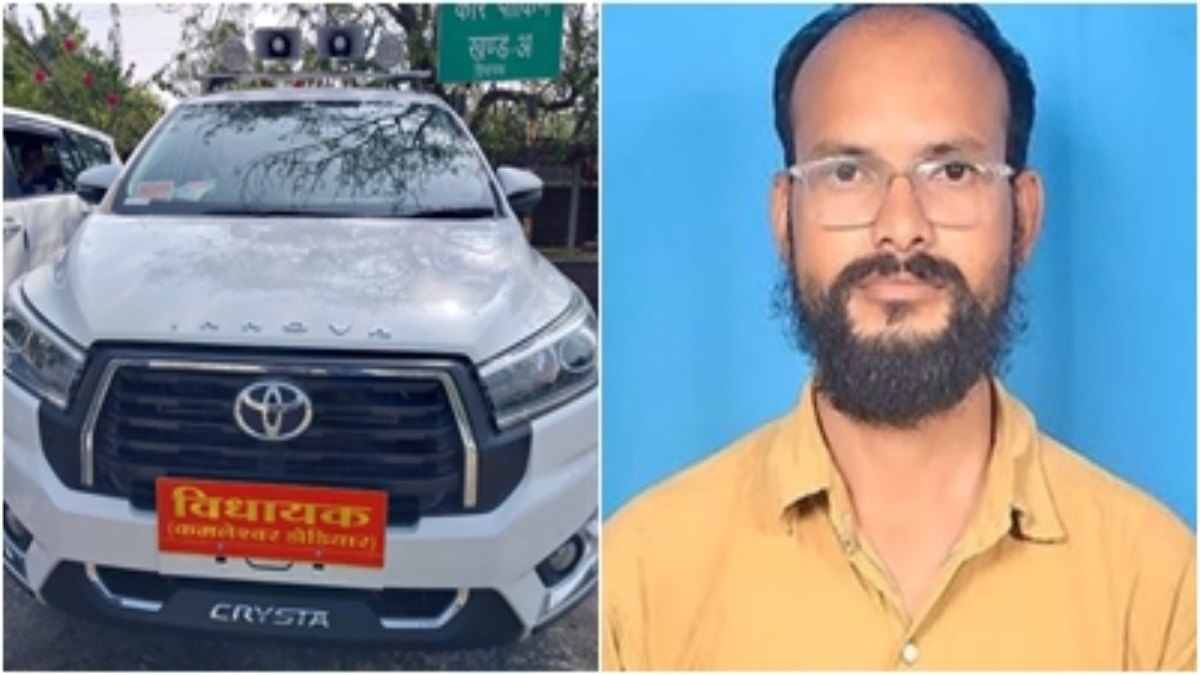 विधायकी के रंग देखिए… दूसरे ही सत्र में आ गई बाइक वाले विधायक जी की लग्जरी कार