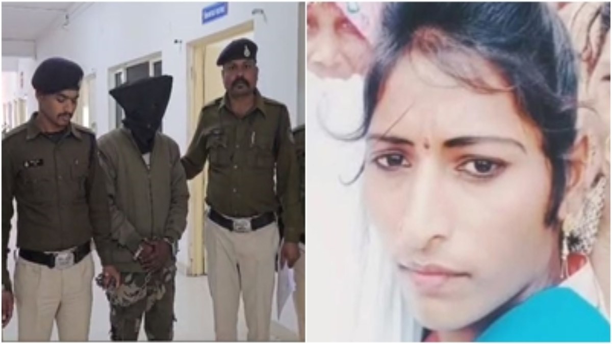 नवविवाहिता की हत्या का खुलासा: जबरन साथ ले जाने का विरोध करने पर युवक ने दिया था वारदात को अंजाम, गिरफ्तार