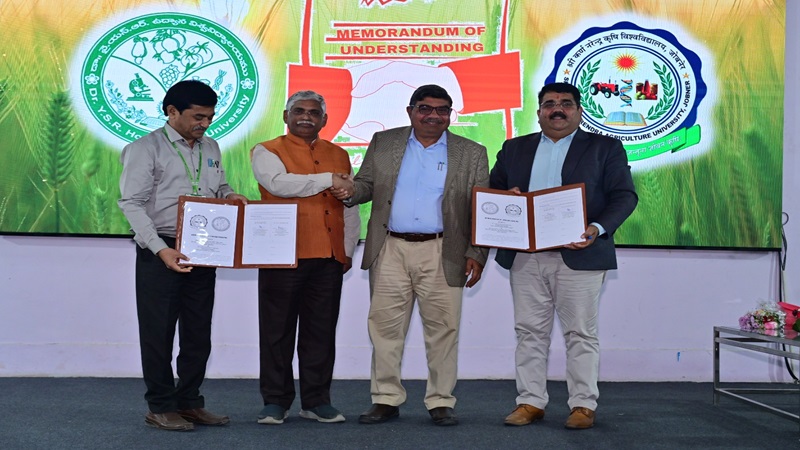 Rajasthan News: SKN कृषि विश्वविद्यालय जोबनेर ने डॉ वाईएसआर बागवानी विश्वविद्यालय से किया करार, बागवानी और खाद्यान्न फसलों को मिलेगी नयी दिशा