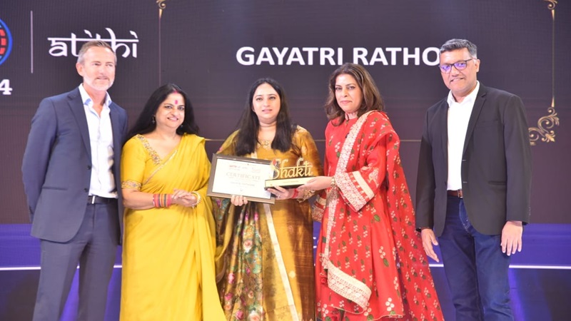 Rajasthan News: साऊथ एशिया ट्रेवल एण्ड टूरिज्म में प्रमुख शासन सचिव गायत्री राठौड़ को मिला नारी शक्ति सम्मान