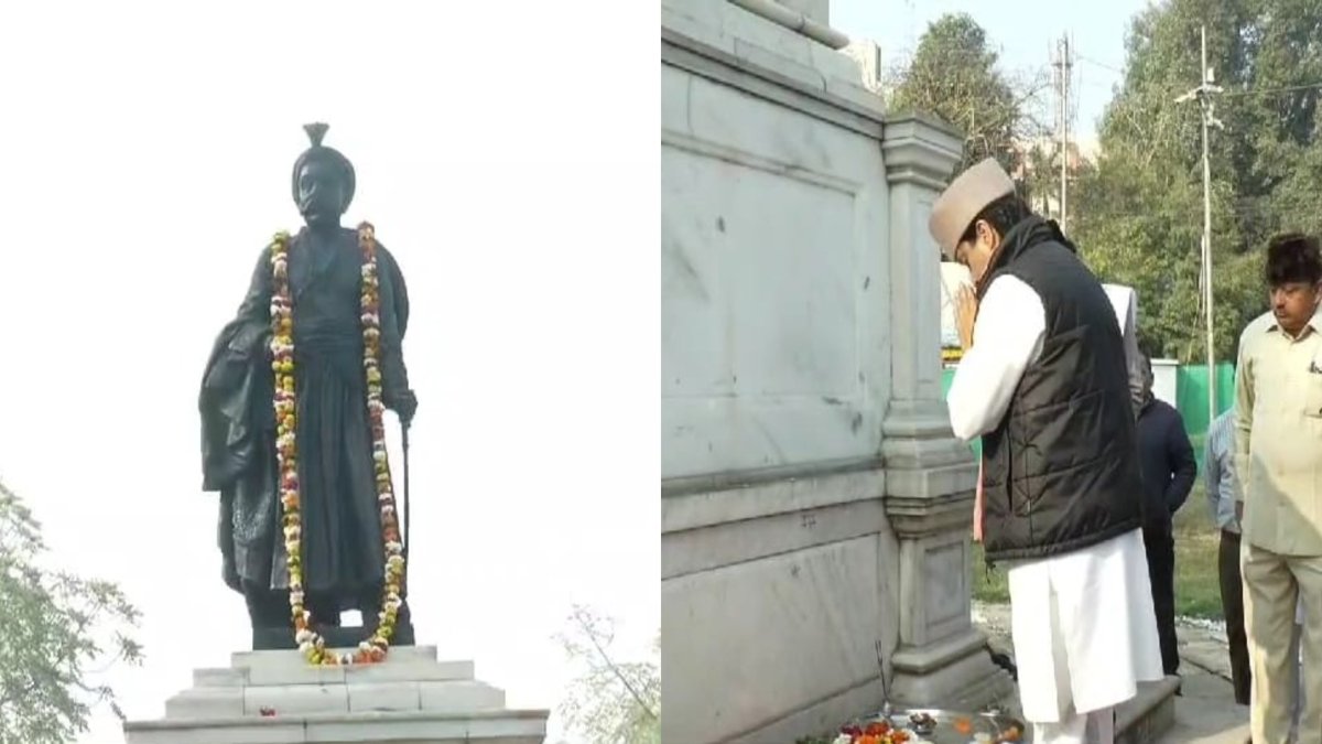 महादजी सिंधिया की पुण्यतिथि आज, ज्योतिरादित्य सिंधिया ने मूर्ति पर माल्यार्पण कर उन्हें किया याद