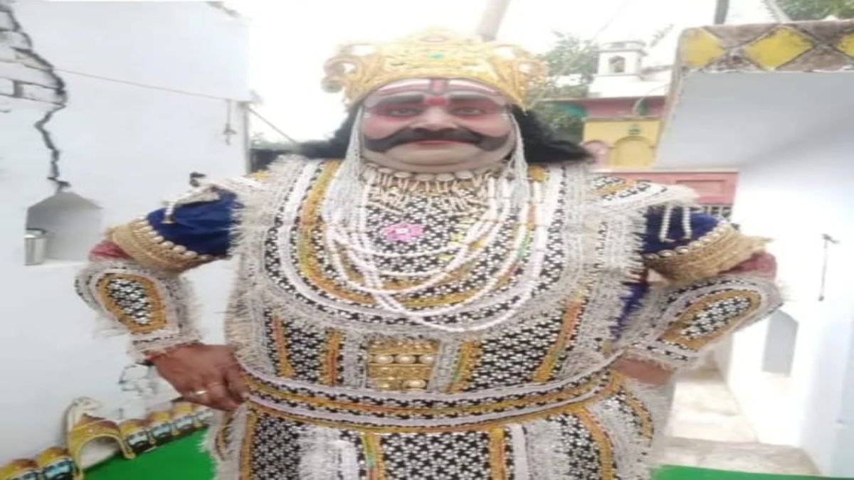 रावण की हार्ट अटैक से मौतः लीला के अंतिम दिन कपड़े बदलने के दौरान सीने में हुआ दर्द और खेल खत्म