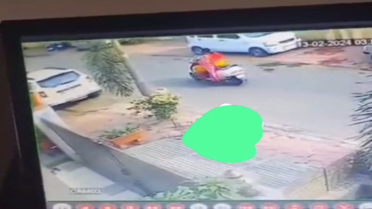 बदमाशों के हौसले बुलंद: बुजुर्ग महिला के साथ वारदात को दिया अंजाम, घटना CCTV में कैद