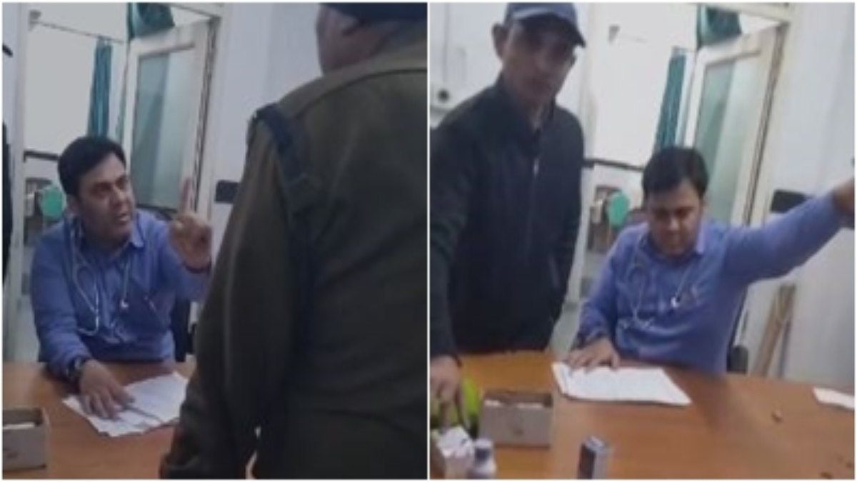 Lalluram Impact: पुलिसकर्मी से अभद्रता करने वाले डॉक्टर को CMO ने हटाया, वीडियो वायरल होने के बाद हुई कार्रवाई