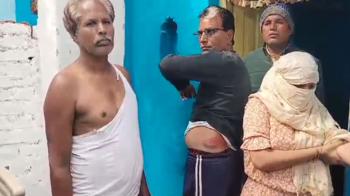 देर रात दरवाजा तोड़कर घर में घुसी पुलिस, परिवार के सदस्यों को बुरी तरह पीटा, महिलाओं को घसीटते हुए ले गए थाने, जानिए क्या है मामला
