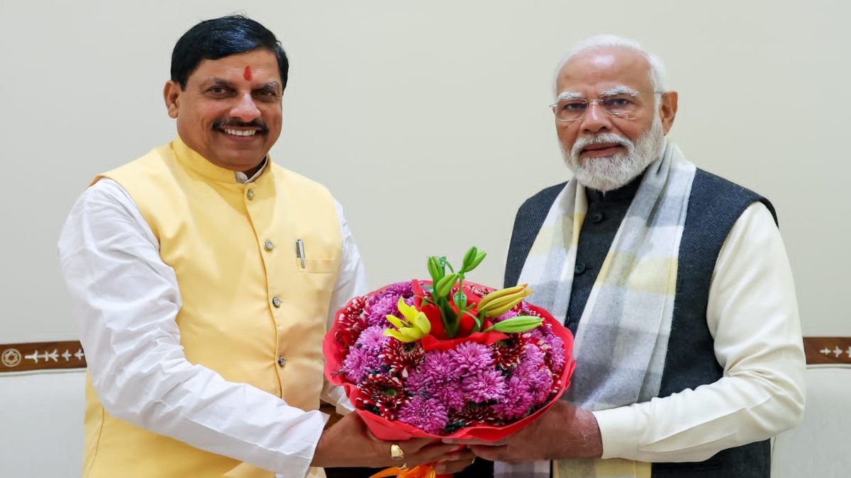 PM मोदी से मिले CM डॉ. मोहन यादव, कहा- प्रधानमंत्री  ने हरसंभव सहायता देने का दिया आश्वासन
